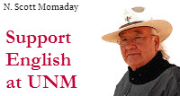Support English at UNM: N. Scott Momaday