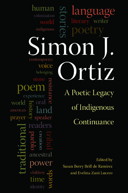 Cover of _Simon J. Ortiz - A Poetic Legacy of Indigenous Coninuance_