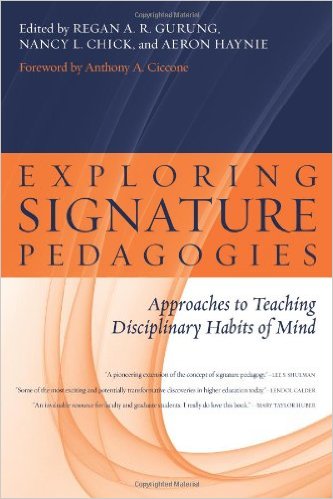Exploring Signature Pedagogies - Approaches to Teaching Disciplinary Habits of Mind