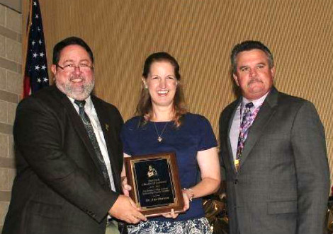 Dr. Ann Pearson of San Jacinto College receives award for Outstanding Faculty Member of the Year