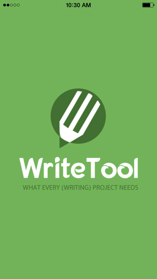 The Write Tool splash screen